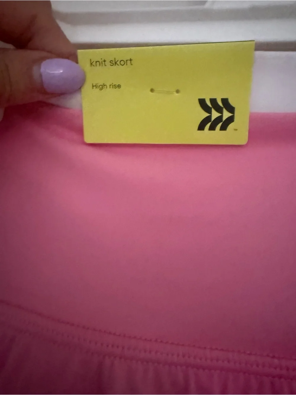 All in Motion Pink High-Rise Knit Skort – Size Medium NWT